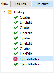 "Visual Verification Structure View"